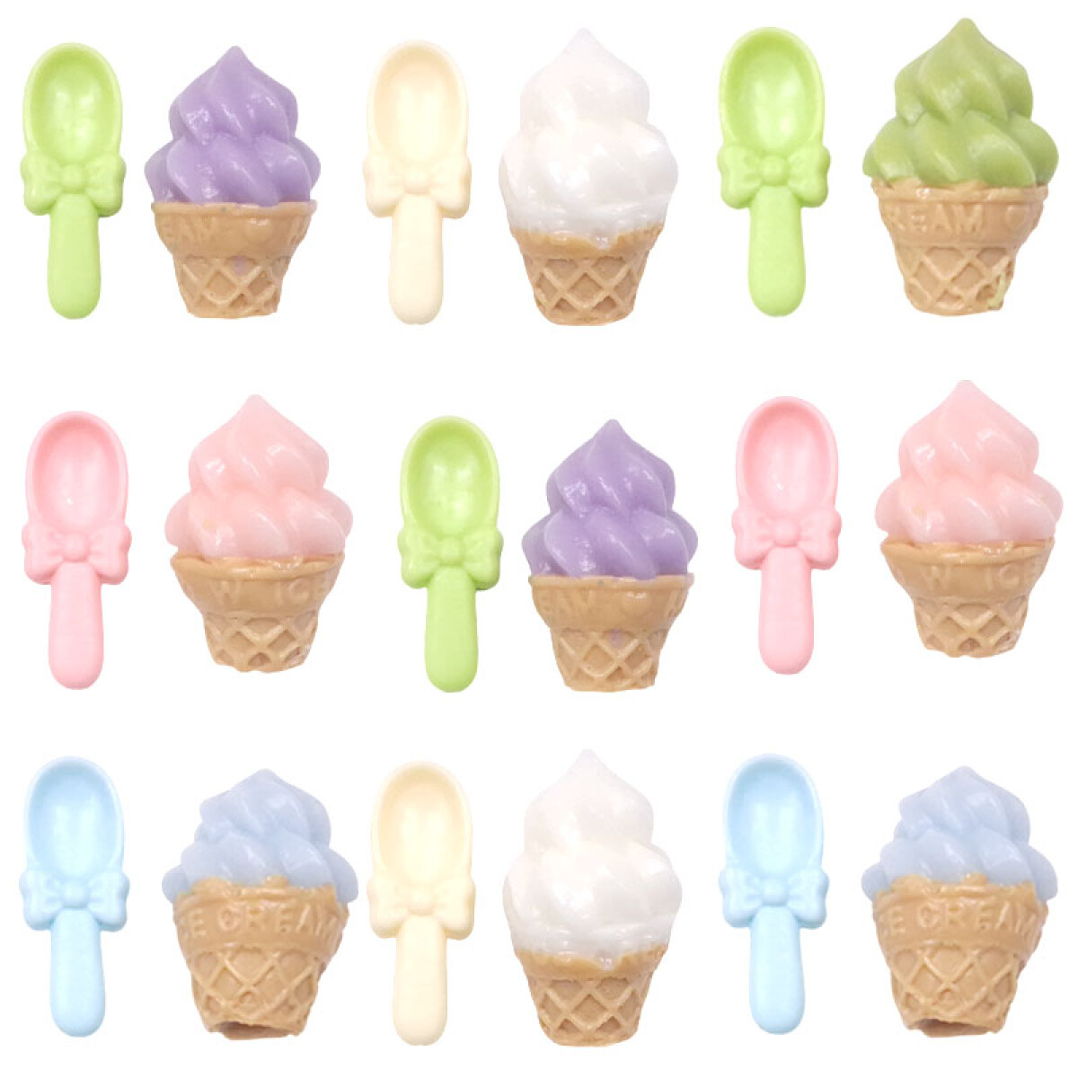 Squishy antiestrés helado con cucharita - Squishy Antiestrés Helado Con Cucharita 