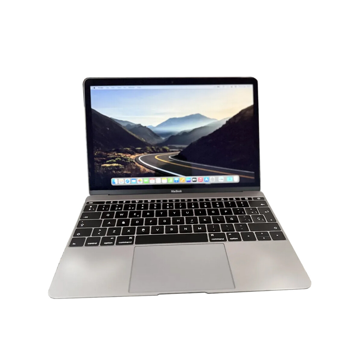 Macbook A1534 2015. Intel Core M. OS Big Sur. RAM 8GB. Disco Sólido 250GB. Pantalla Retina 12". Batería 823 ciclos/Normal 