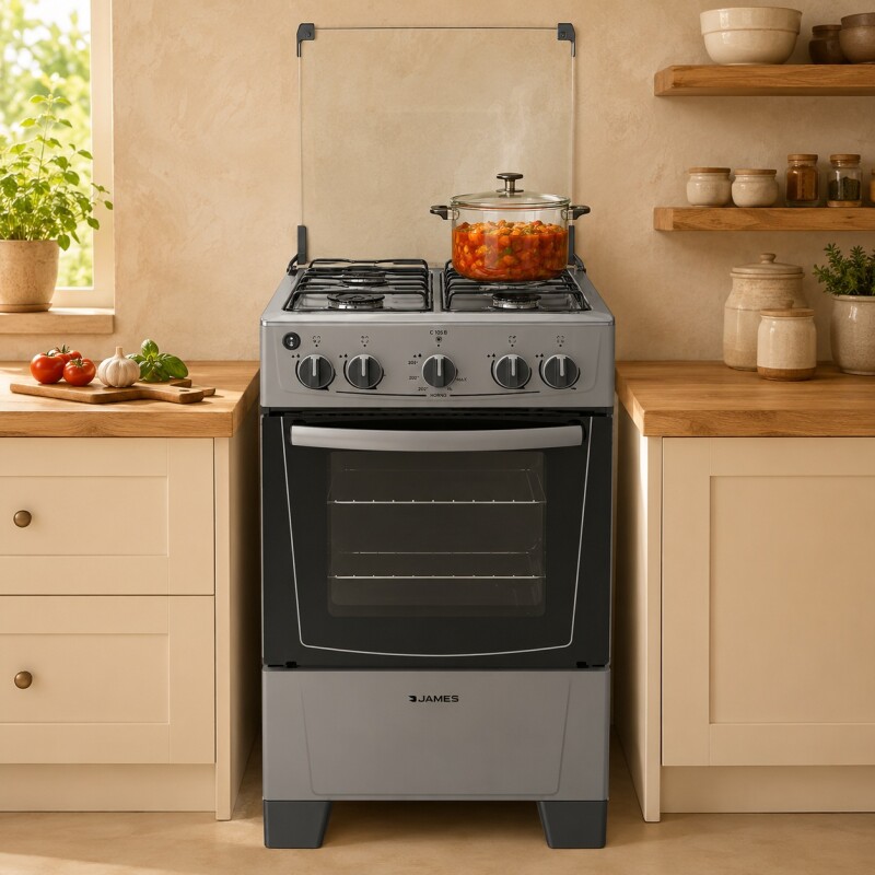 Cocina A Gas James 4 Hornallas Titanuim C 105 B Cocina A Gas James 4 Hornallas Titanuim C 105 B