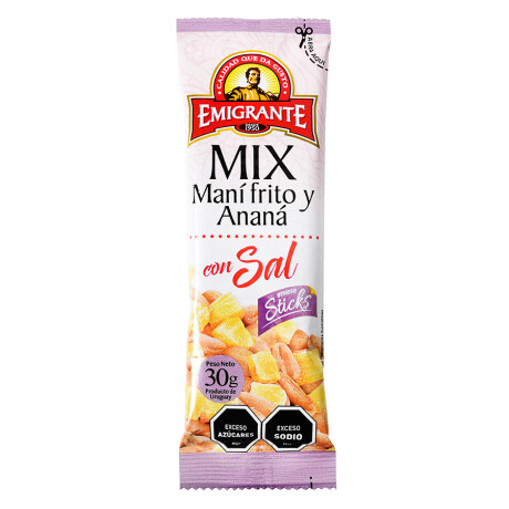 Stick Mix Emigrante Maní con Sal y Ananá 30G 001