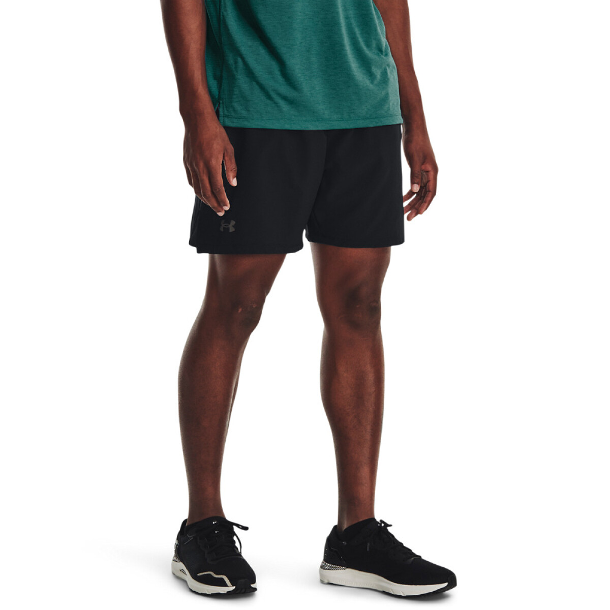 UA LAUNCH PRO 7'' SHORTS-BLU - BLK-001 