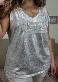 Musculosa plateada Musculosa plateada