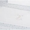 Set textil mini cuna colecho 5pz kikkaboo Little fox
