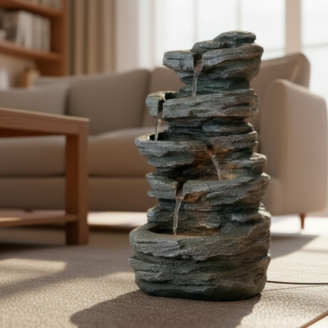 Fuente de Agua Cascada 4 Caídas Fuente de Agua Cascada 4 Caídas