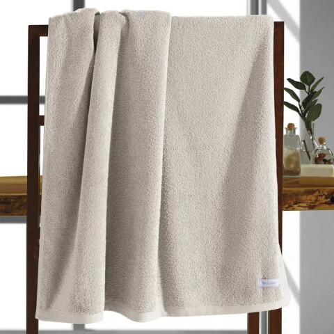 Toalla Baño Florencia Dohler 100% Algodón 86 x 160 cm BEIGE