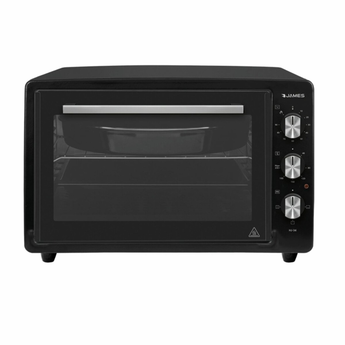 Horno Eléctrico James Modelo HJ34 1300 W 34 L Negro 