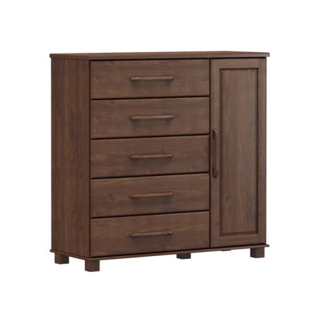 COMODA FINESTRA 5 CAJONES 1 PUERTA OURO CAFE COMODA FINESTRA 5 CAJONES 1 PUERTA OURO CAFE