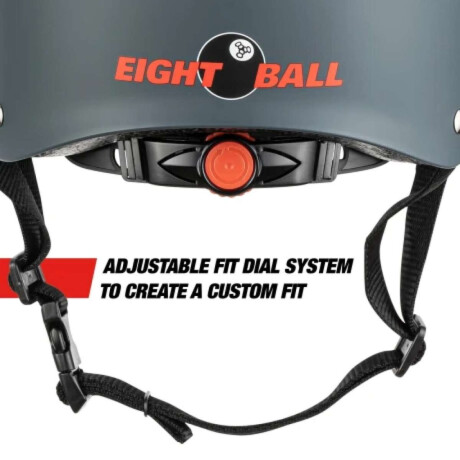 Casco Eight Ball S/M Negro