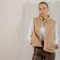 Chaleco Andino Beige