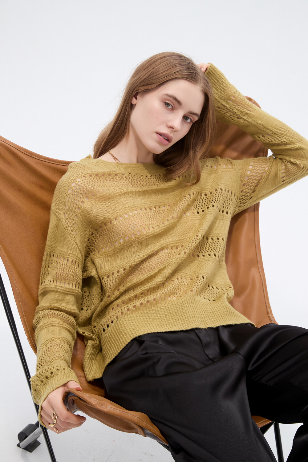 Sweater Tuloek Verde Oliva Claro
