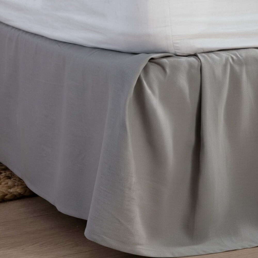 CUBRE SOMMIER 1 1/2 PLAZA ALGODON CLARA