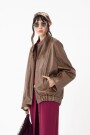 CHAQUETA BOMBER Chocolate