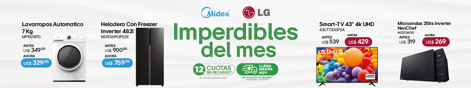 Los Imperdibles del Mes - LG en La Tentacion