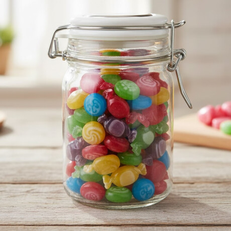 Recipiente con cierre hermético 200 ml TRANSPARENTE