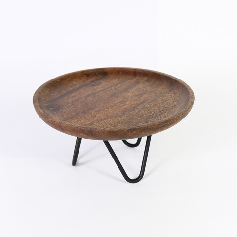 BANDEJA RED MARRON COMB C/SOPORTE 20X10CM Unica