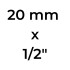 Tee inserto M 20x1/2" PRACTO Tee Inserto M 20x1/2" Practo