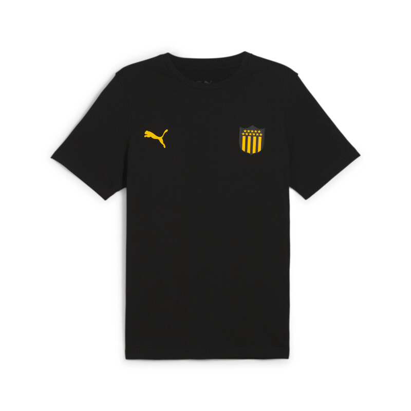 Camiseta Peñarol Cap Tee de Hombre Negro