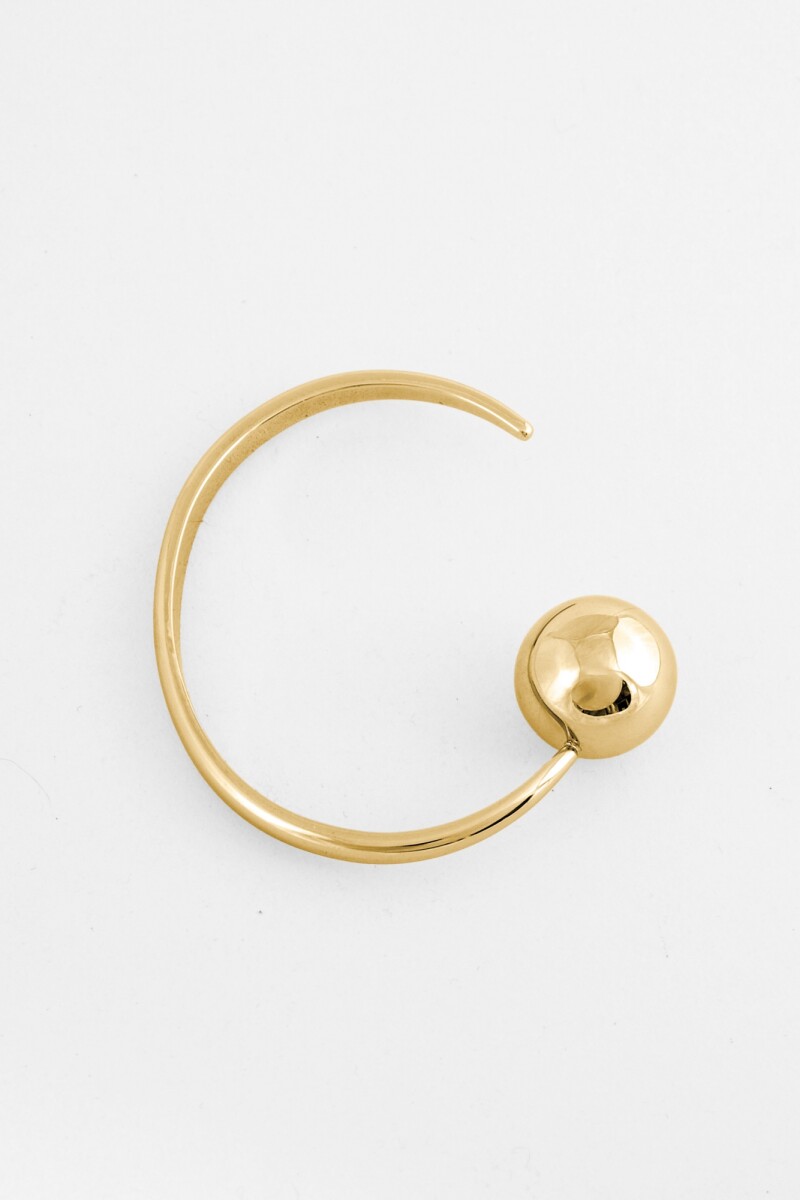 Pulsera geometric dorado