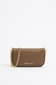 BOLSO BANDOLERA MINI PIEL Gris