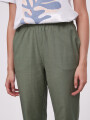 Pantalon Basilia Verde Seco