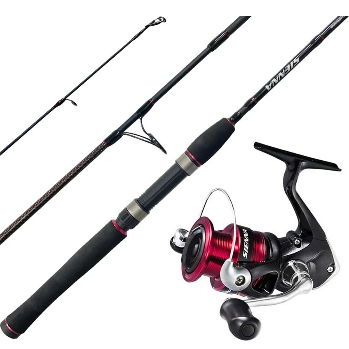 Combo caña Sienna 5.6 2 tramos 8-12lb + reel Sienna 1000FG 