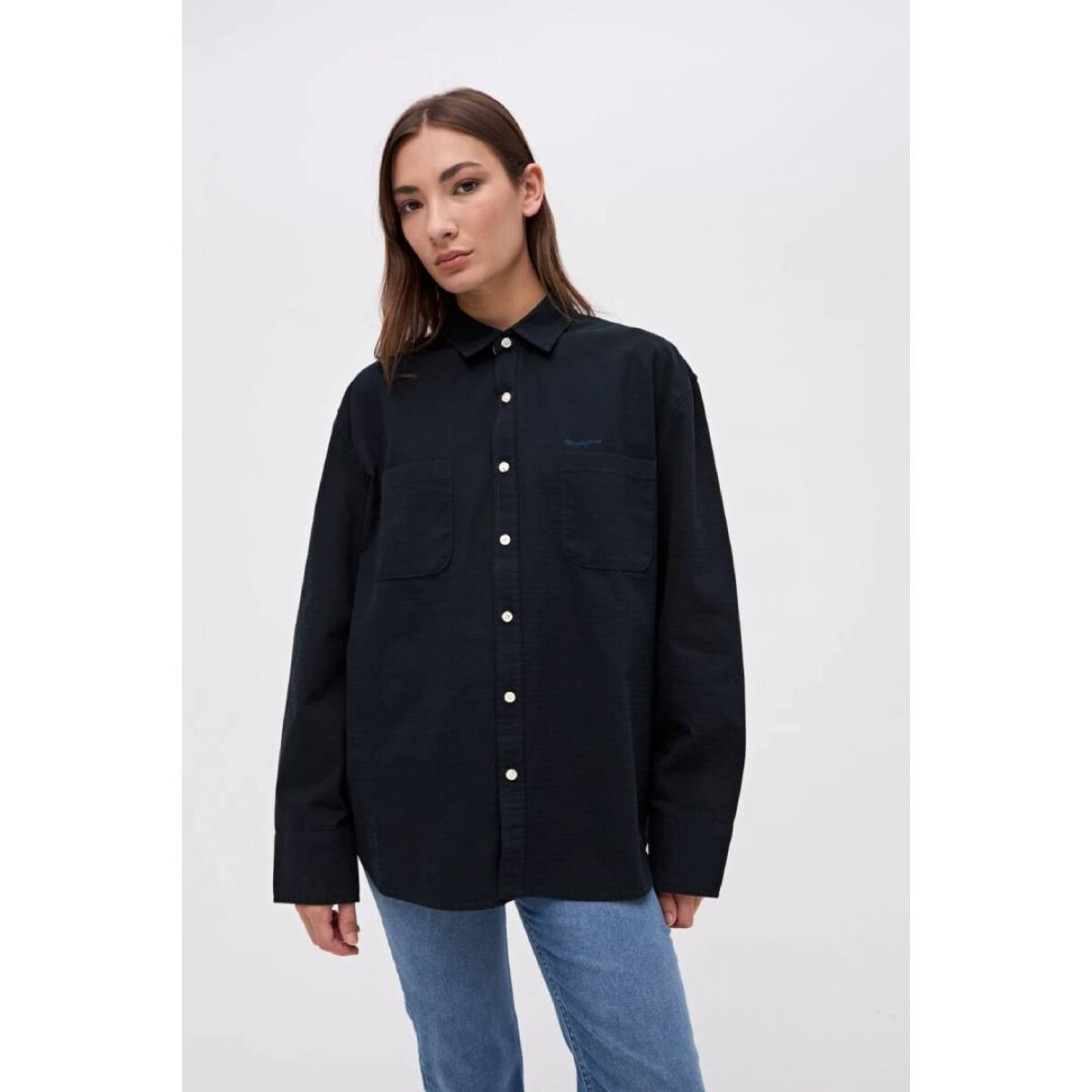 Sobrecamisa Dionne - Azul noche 