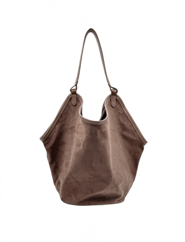Cartera Hobo Suede TOSTADO