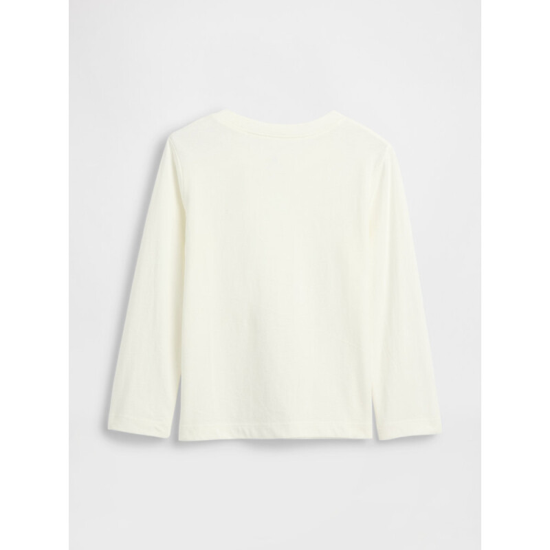 V-AUG BF LS TOP NEW OFF WHITE
