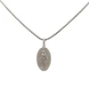 Dije Virgen Milagrosa-Plata 925-Sin piedra-CP3093 sinpiedra
