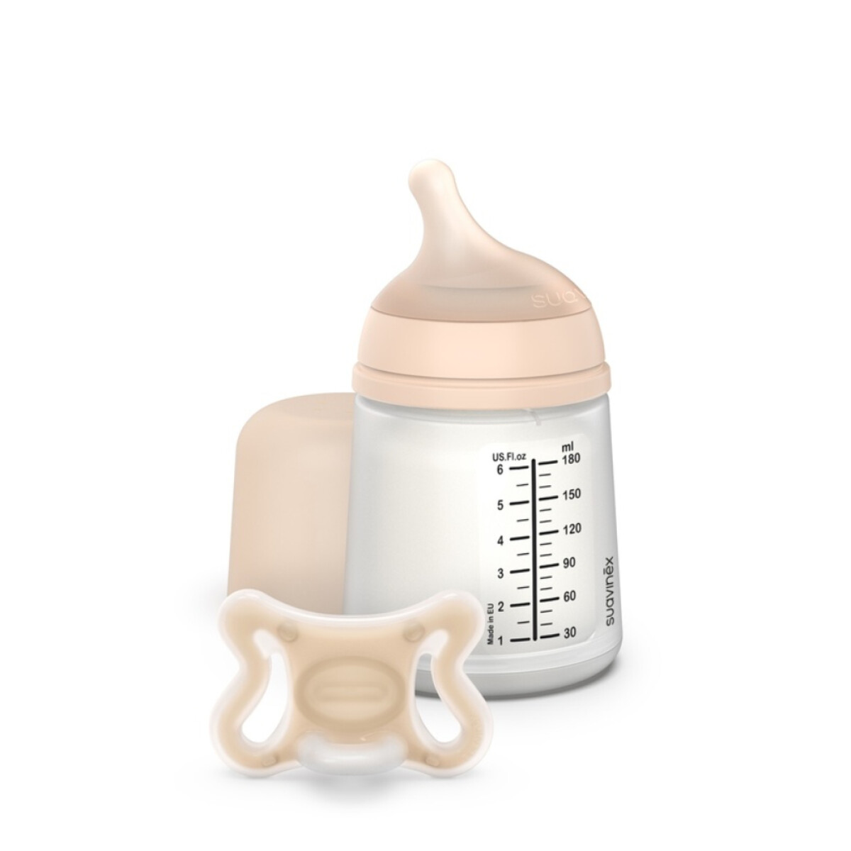 Set Suavinex Pro Mamadera Y Chupete +0 Meses 2 Unidades 