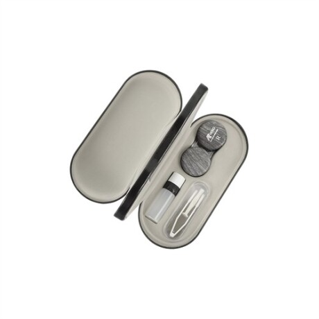 Estuche para lentes de armazón y de contacto Negro