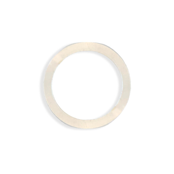 Aro acrílico blanco opal, espesor: 2mm, Øext25cm PH9141