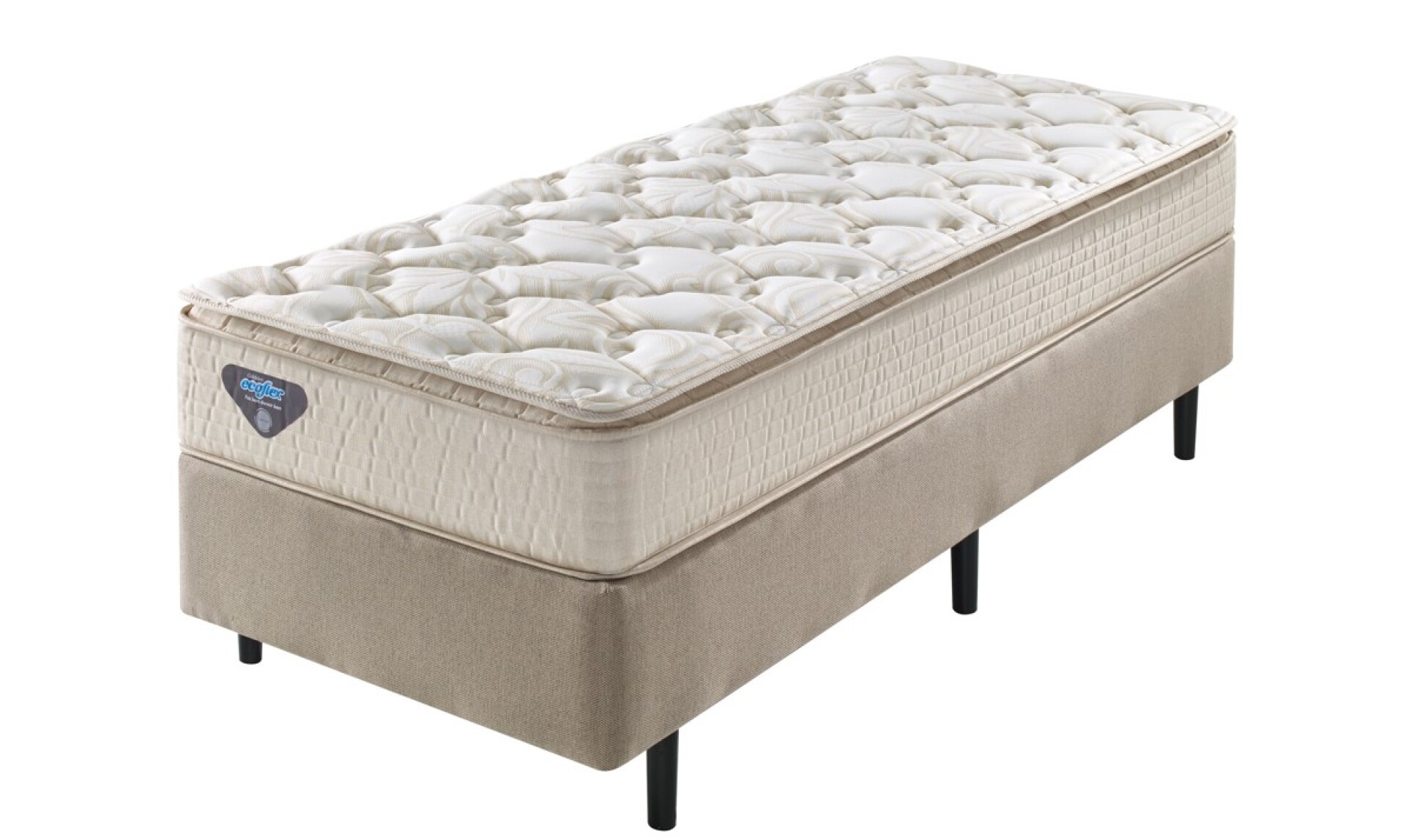 Sommier Espuma 1 Plaza 78 x 188 x 26 cm ECOFLEX D60 PILLOW 