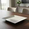 Plato llano cuadrado 26x26 cm OXFORD Plato llano cuadrado 26x26 cm OXFORD