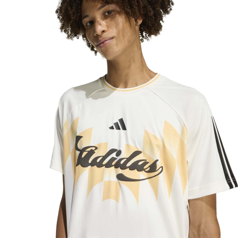REMERA ADIDAS M TIRO GC Hombre KB1625 Blanco-negro