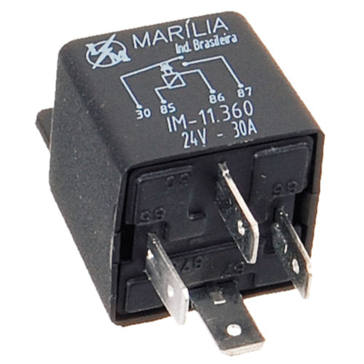 RELAY - RELAY AUXILIAR 24V 4 T =DNI.212=170R MARILIA 