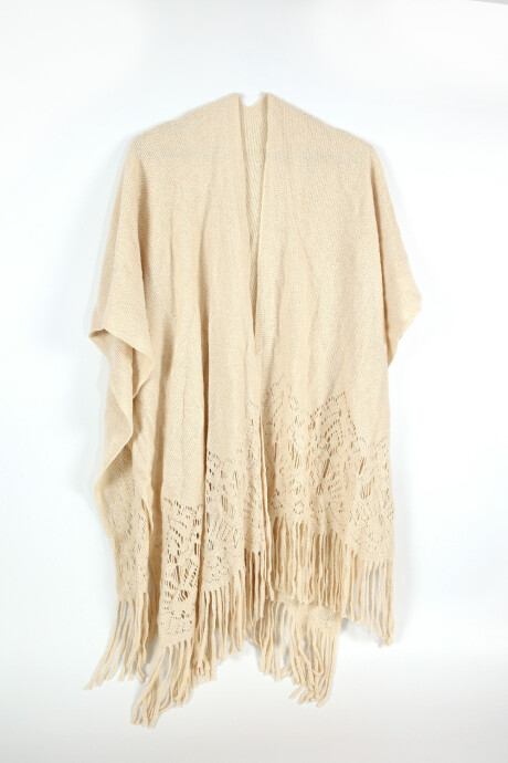 Poncho Soraya Color Unico