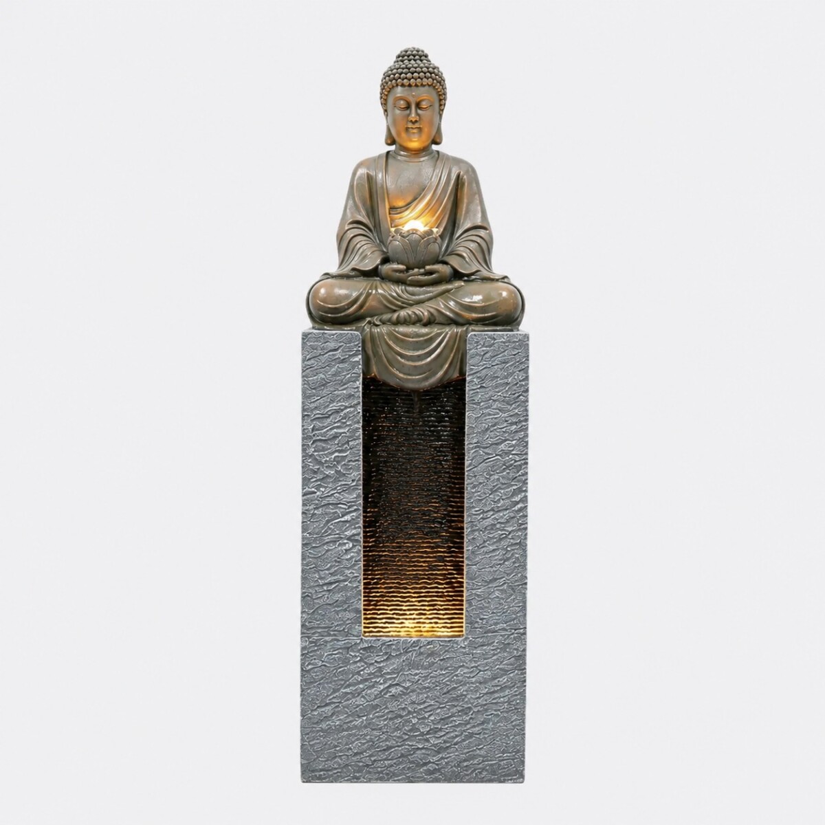 Fuente De Agua Buda Hotei 