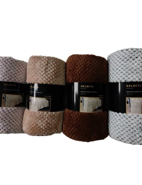 MANTA FLEECE WAFFLE 127x152CM SURTIDO MANTA FLEECE WAFFLE 127x152CM SURTIDO