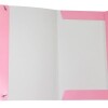 CARPETA DALI CON ELASTICO TAMAÑO OFICIO COLORES PASTELES COLOR ROSADO