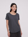 Remera Cordata Gris Topo