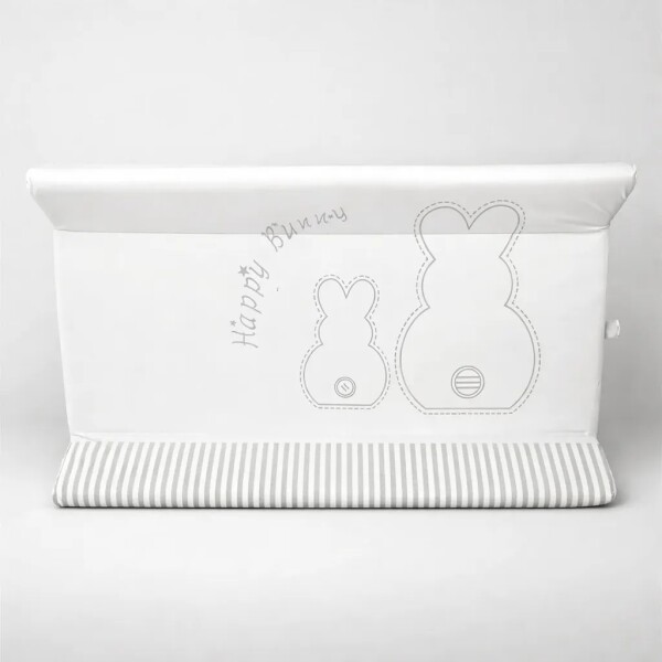 Cambiador rigido dormitorio NORDIC conejo gris blanco
