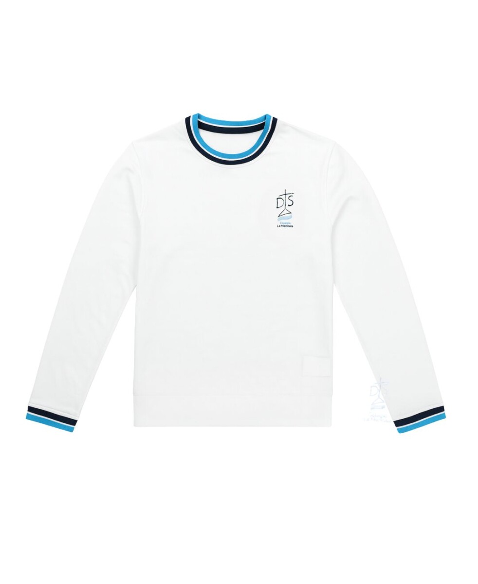 T-shirt manga larga Colegio La Mennais - Blanco 