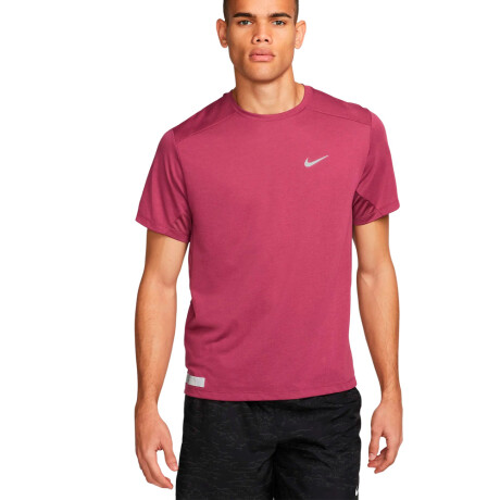 REMERA NIKE DRI-FIT RUN DIVISION RISE 365 Bordeux