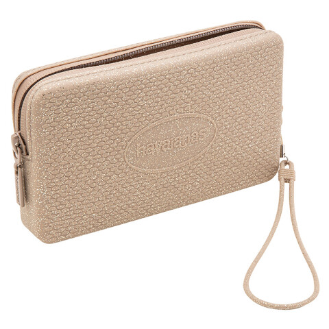 Mini Bolso Havaianas Glitter Dorado