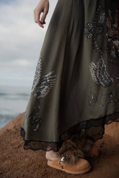 Pre Venta - Vestido Italian Coast Green Pre Venta - Vestido Italian Coast Green