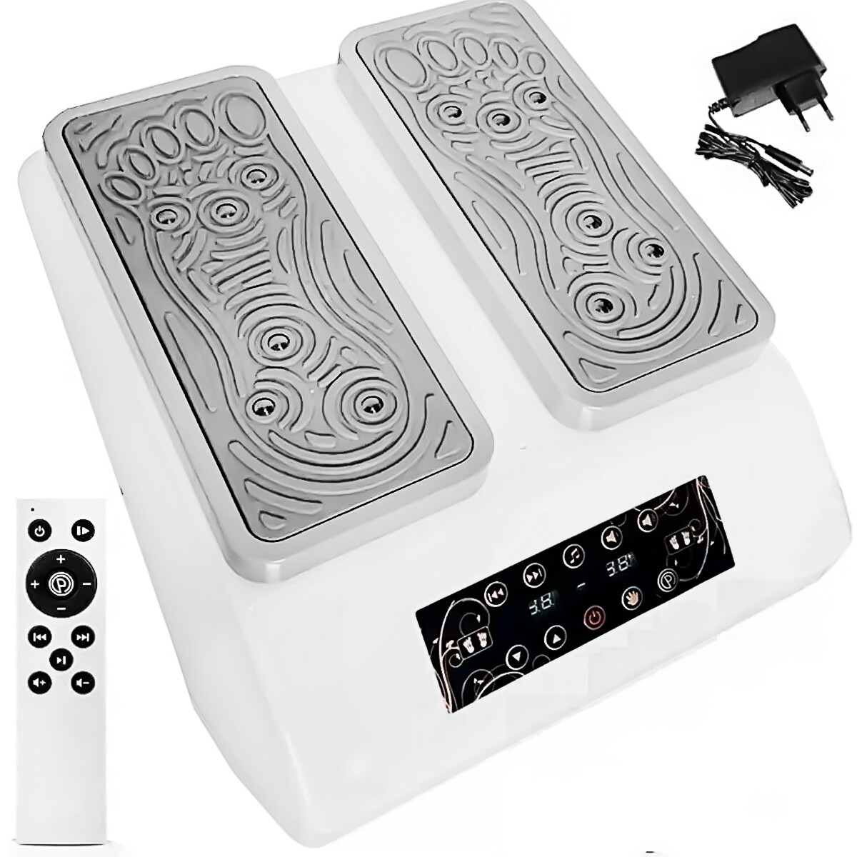Ejercitador Piernas Premium Magnet Pro + Control - Blanco 
