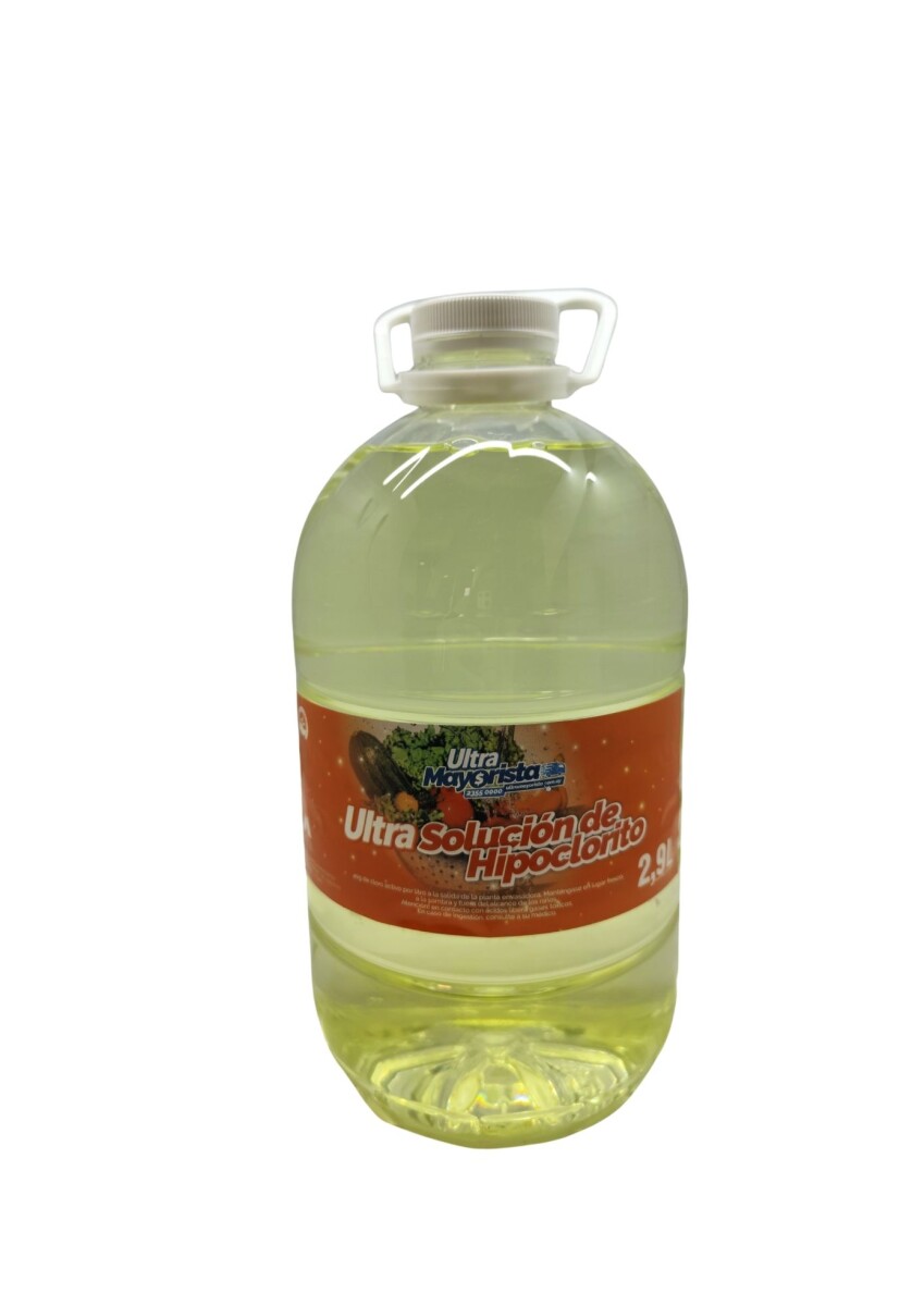 Solución de Hipoclorito - 2,9 L 