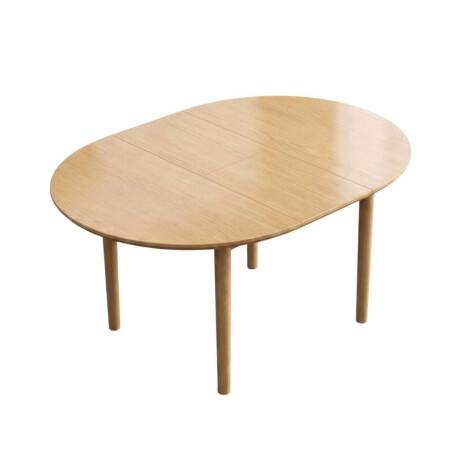 Mesa de comedor Extensible Madera maciza 100 a 130 cm Elan