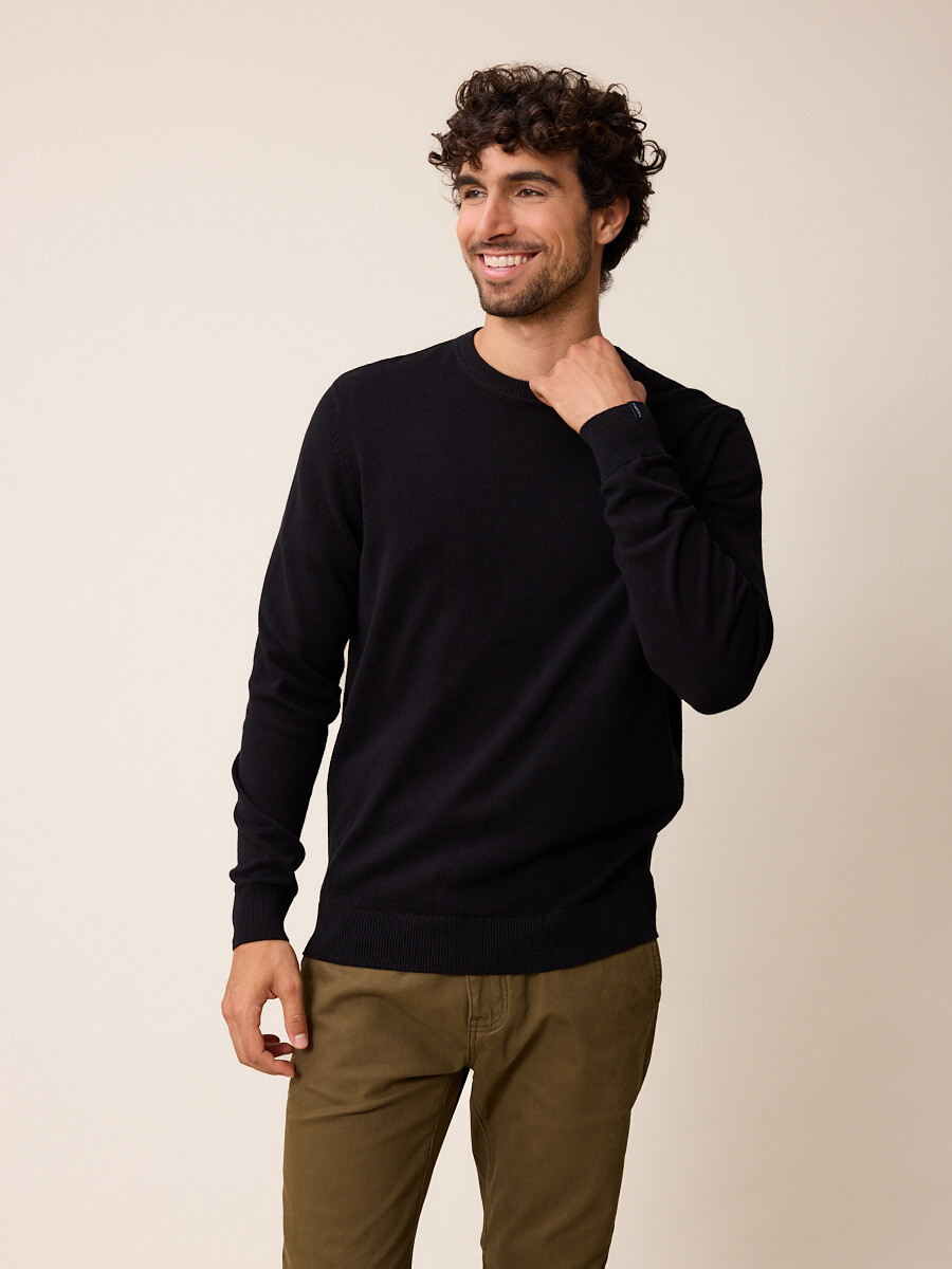 SWEATER FAENZO W26 POLANCO - Negro 